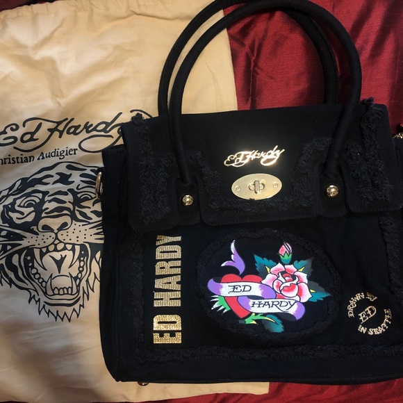Ed Hardy Handbags - Ed Hardy Authentic purse